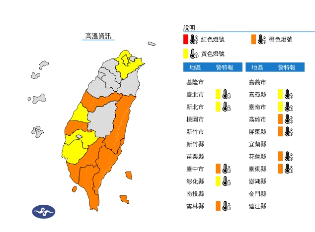 快新聞/熱炸!11縣市熱浪來襲 6地區恐連飆36度高溫