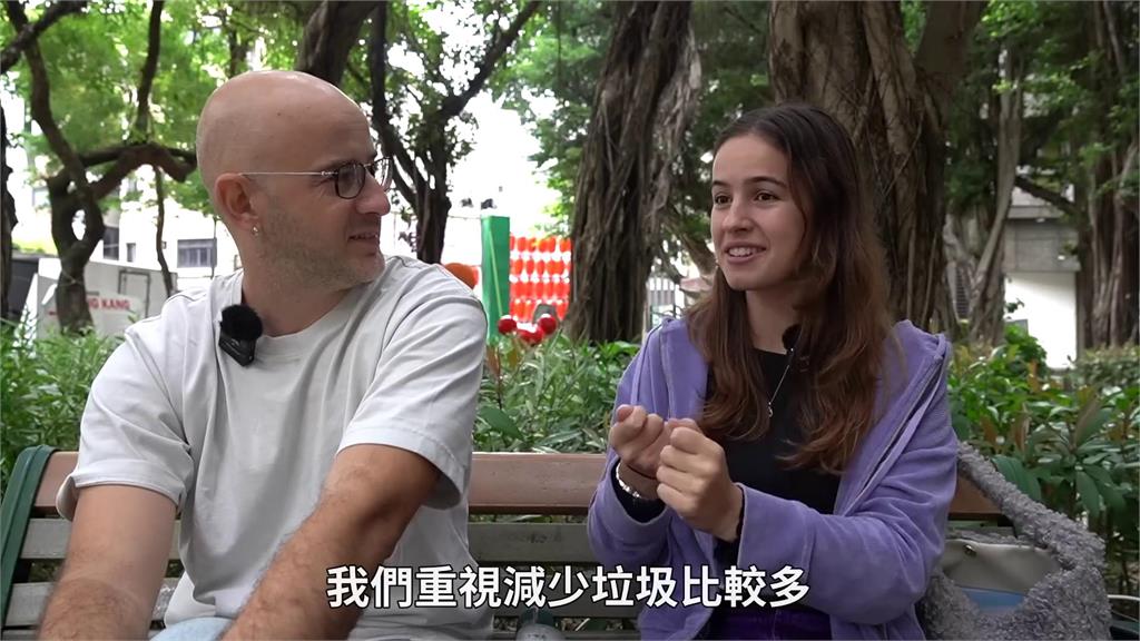 西班牙美女大讚台灣「回收制度完善」　卻點1處有待加強：和西班牙相反