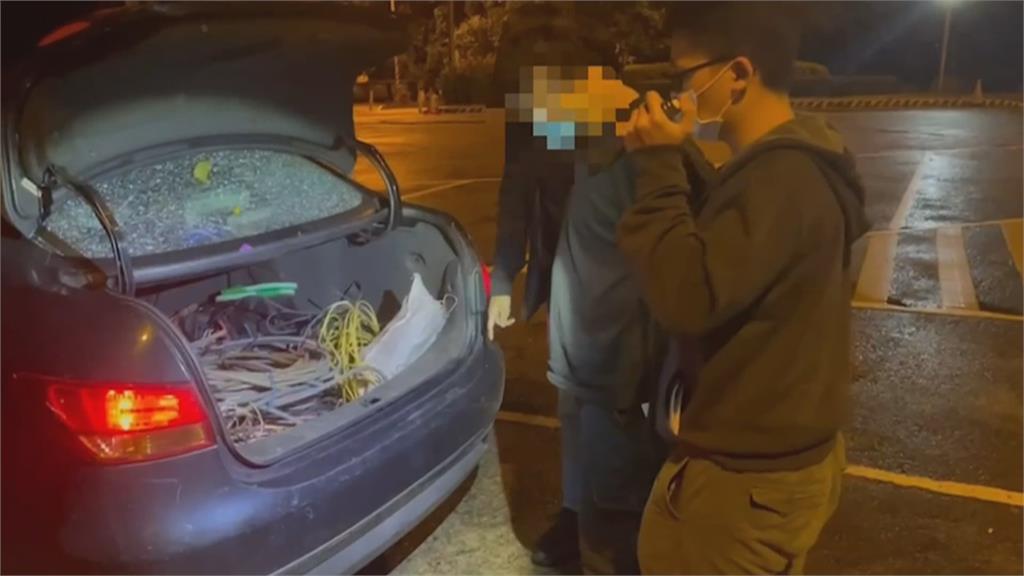 男社區修繕起歹念　夥同友人偷停車場電纜線