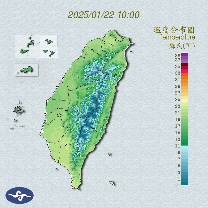 過年天氣一次看!小年夜「強烈大陸冷氣團」報到…「這2天」全台有雨