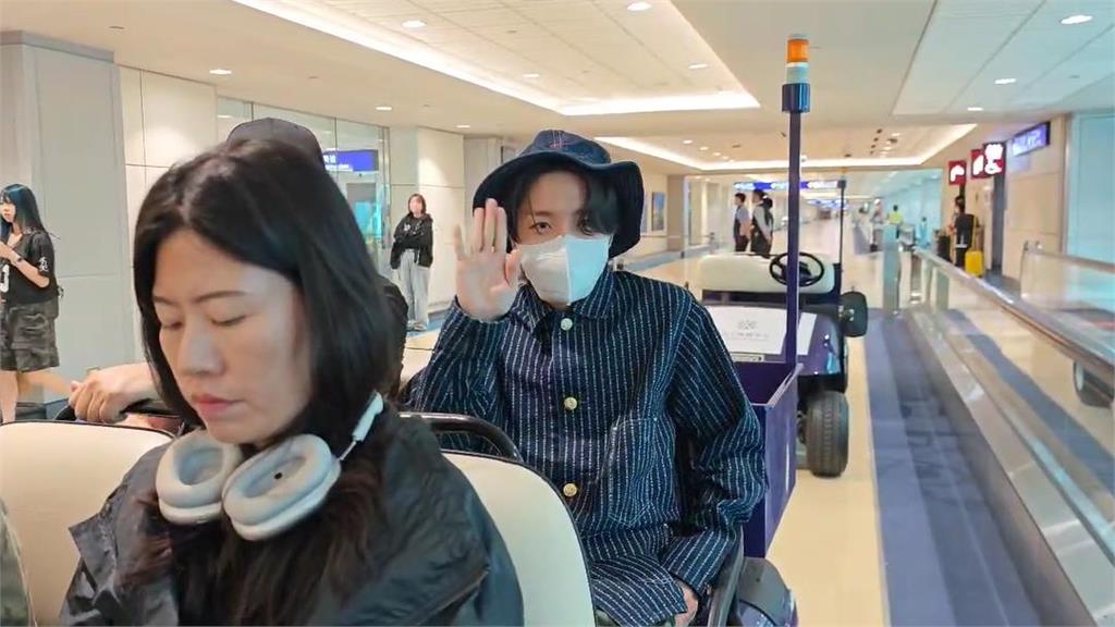 快新聞/防彈j-hope、蘇志燮、NCT WISH來台灣了! 超禮貌點頭揮手致意
