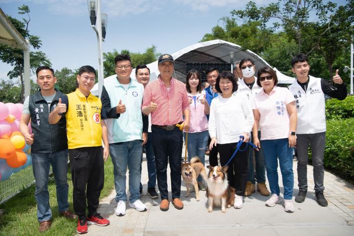 打造動物友善城市完成最後ㄧ哩路 嘉義市首座寵物公園正式啟用