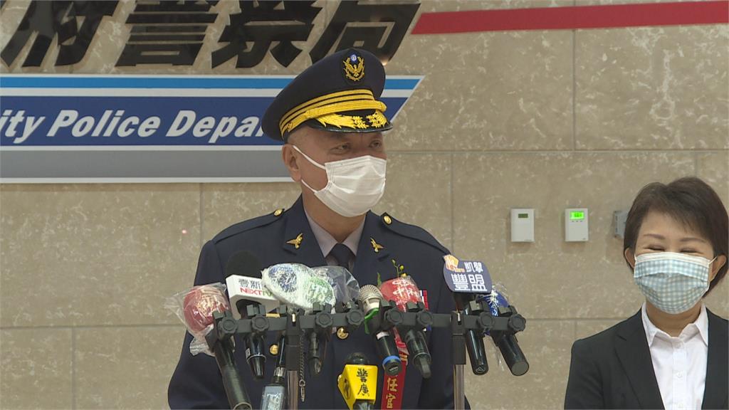 蔡蒼柏接任台中市警察局長 盧秀燕有信心