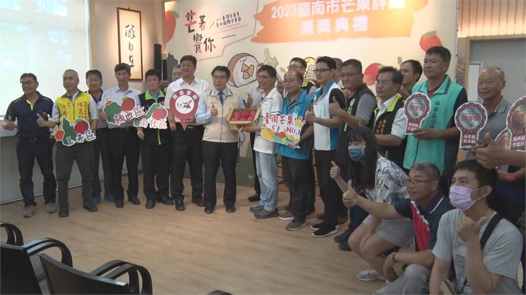 台南愛文王選拔賽 最強「愛文王」甜度堪比半糖手搖飲