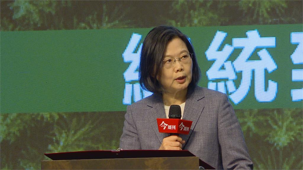 總統出席永續台灣峰會　宣示落實2050淨零碳排