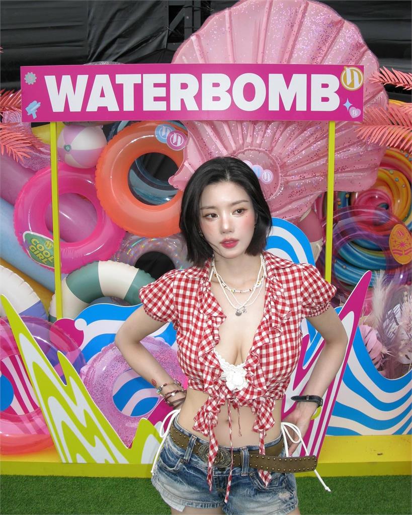 「水彈女王」權恩妃比基尼開炸!屢挨轟曝露不忍了:媽媽生的