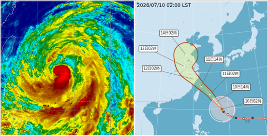 快新聞／別輕忽！巴威仍是「大型中颱」專家警告：明將風狂雨驟