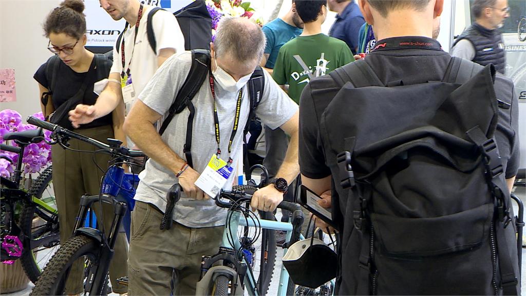 「台北國際自行車展」登場 總統:台灣自行車零組件銷量全球第二