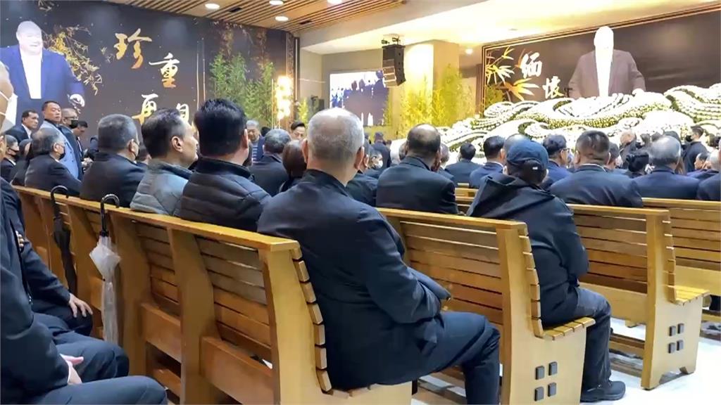 竹聯幫幫主黃少岑今辦告別式 各界政商名流到場致意