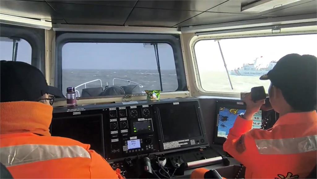 快新聞/中國海警船又來亂! 海巡署金門海域驅離5艦