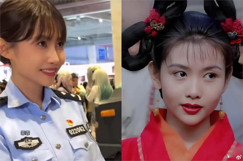 正妹女警撞臉「巔峰期邱淑貞」暴紅!瘋傳「制服執勤片」網看呆:比女兒更像