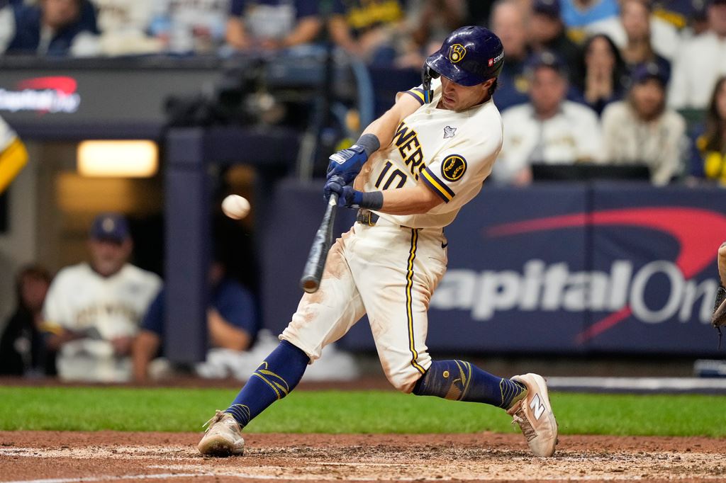 MLB(影)/3個月沒開轟!釀酒人弗瑞里克一棒救全隊 18秒跑完壘包急著慶祝