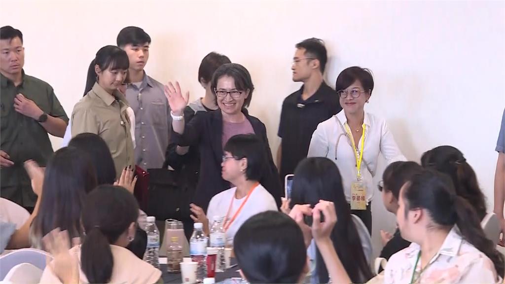 民進黨女性政治培力營台中登場 蕭美琴到場分享第一手經驗