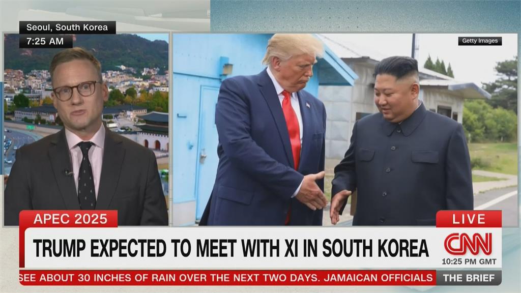 出席南韓APEC峰會　川普抵南韓慶州　中午見黃仁勳、下午「川李會」