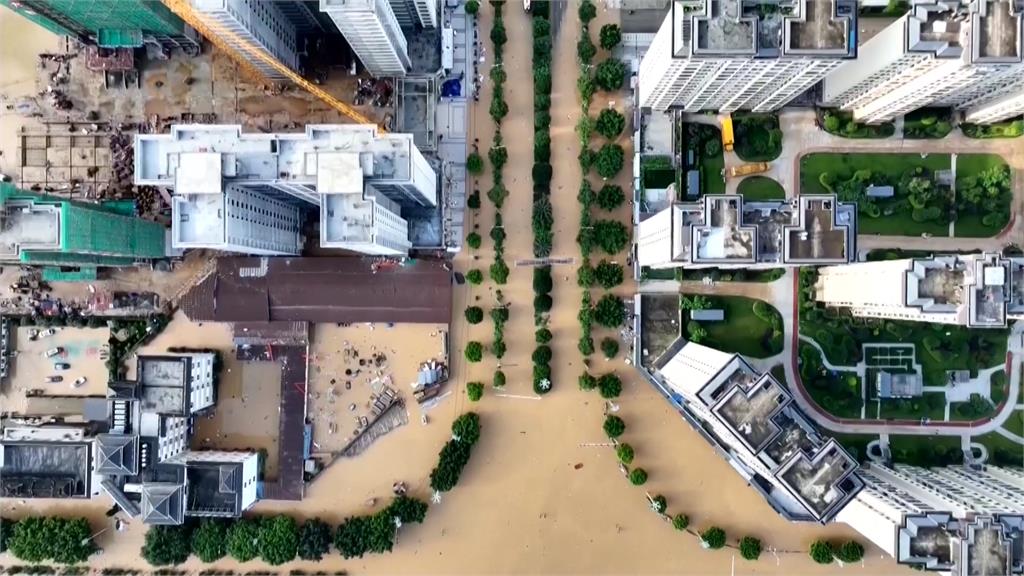豪雨狂炸!中國貴州榕江縣大淹水 緊急撤七大洪區、4萬4千多人