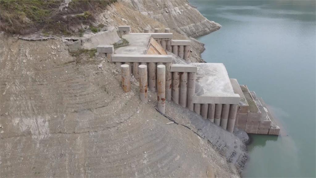 曾文水庫蓄水率跌破6.5% 竟然浮現「神秘建築」