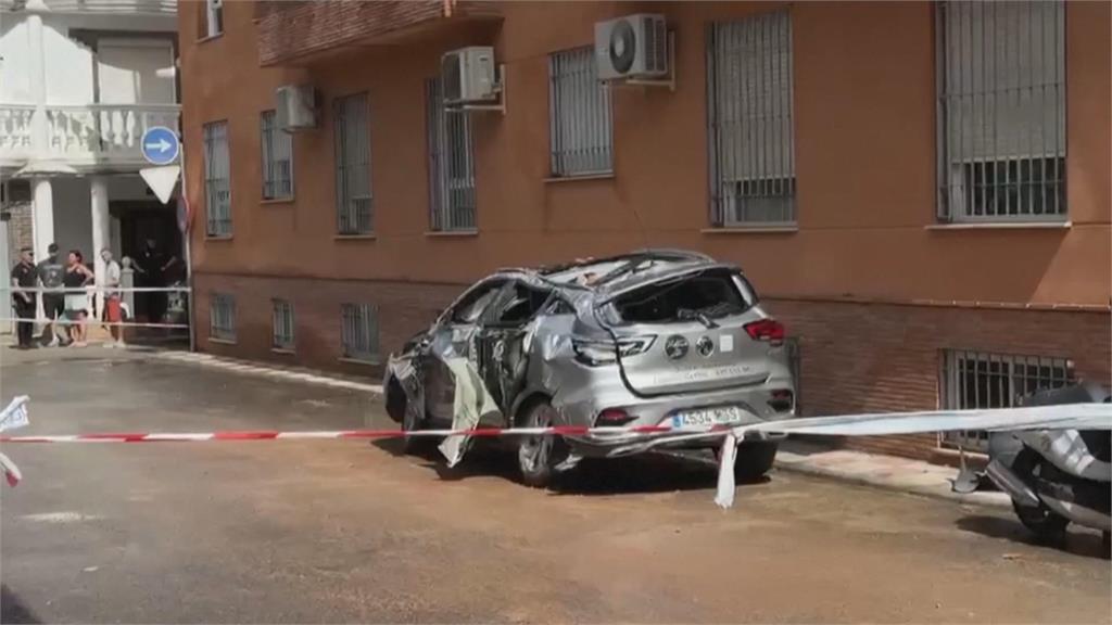 西班牙南部規模5地震　建築、車輛受損嚴重