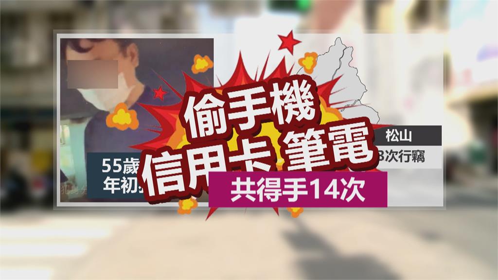偷遍大台北! 狂掀機車置物箱 沒鎖就下手被逮還狡辯