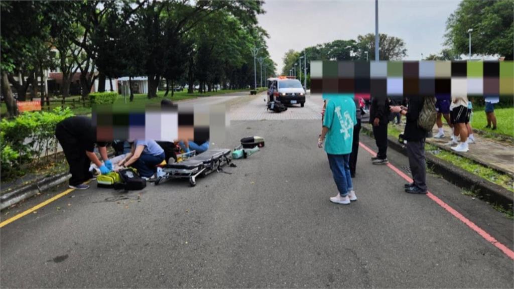 屏科大又傳死亡車禍！　男大生自撞分隔島噴飛亡