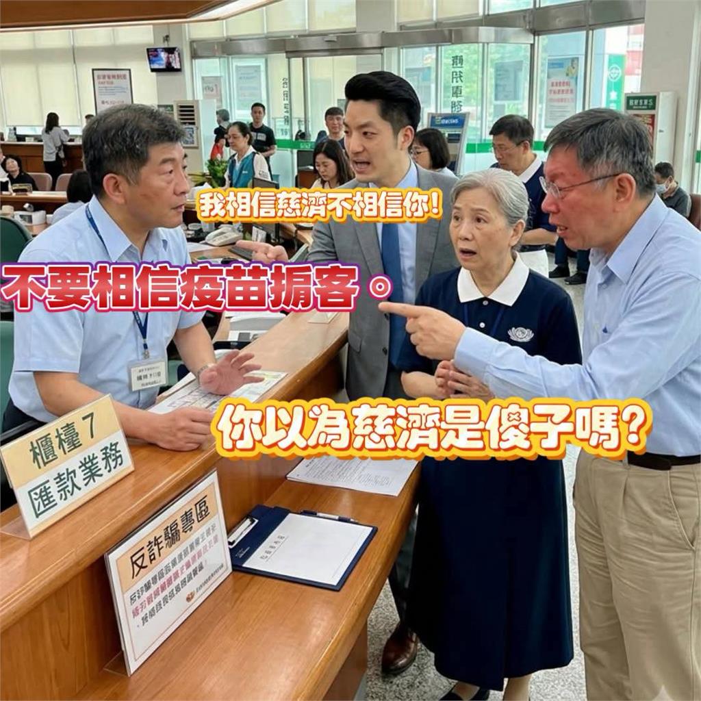 陳時中昔遭轟擋慈濟買疫苗！律師秀反詐圖嘆「好人難做」批藍白：推得一乾二淨