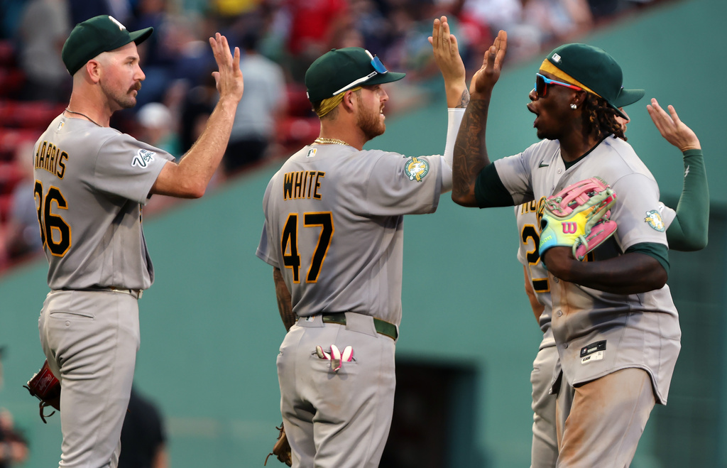 MLB(影)／「我以為又要贏了！」103.6英里強襲球遭接殺紅襪九連勝驚險告終