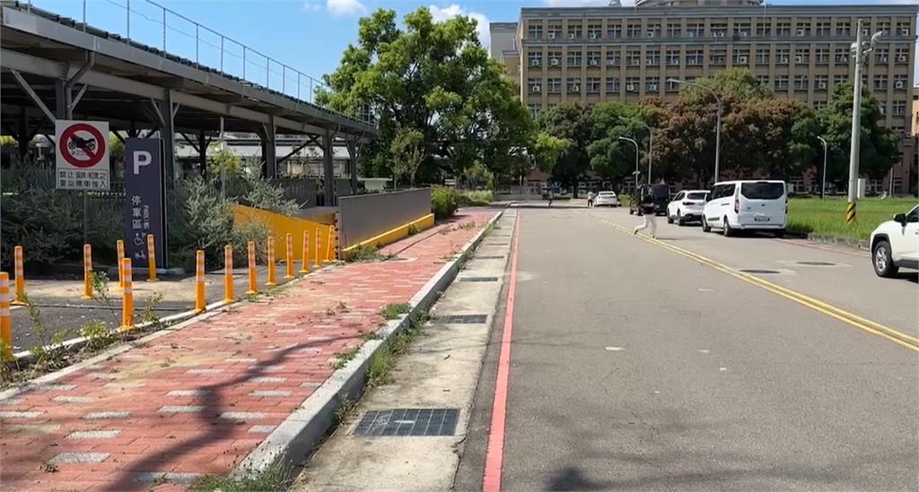 烏龍工程?停車場疑沒設車道 勤益科大回應了