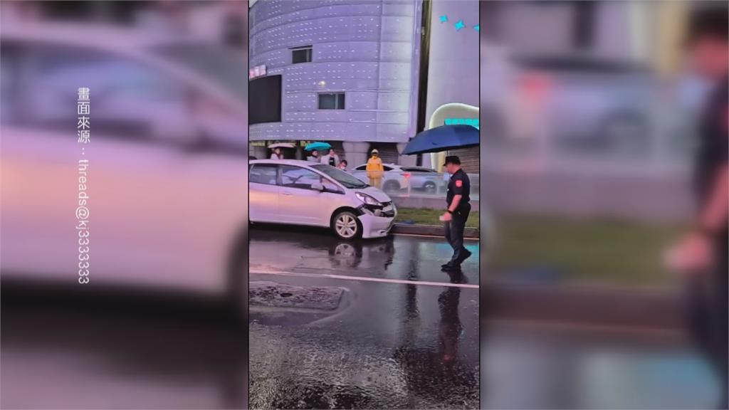 高雄輕軌又被卡！　酒駕男自撞軌道害輕軌降級運轉