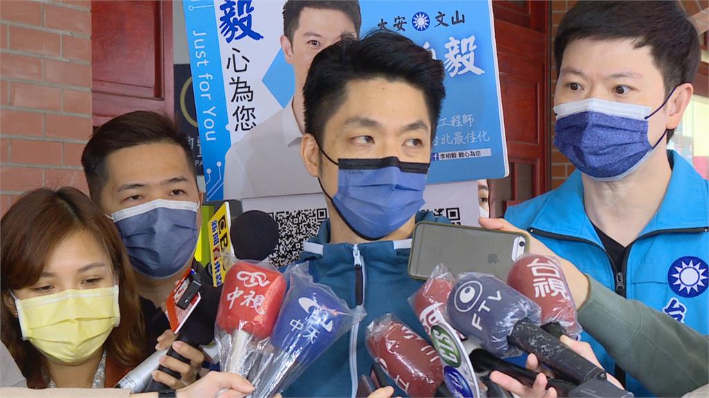 文山區市場發康乃馨固樁? 蔣:行程早安排好