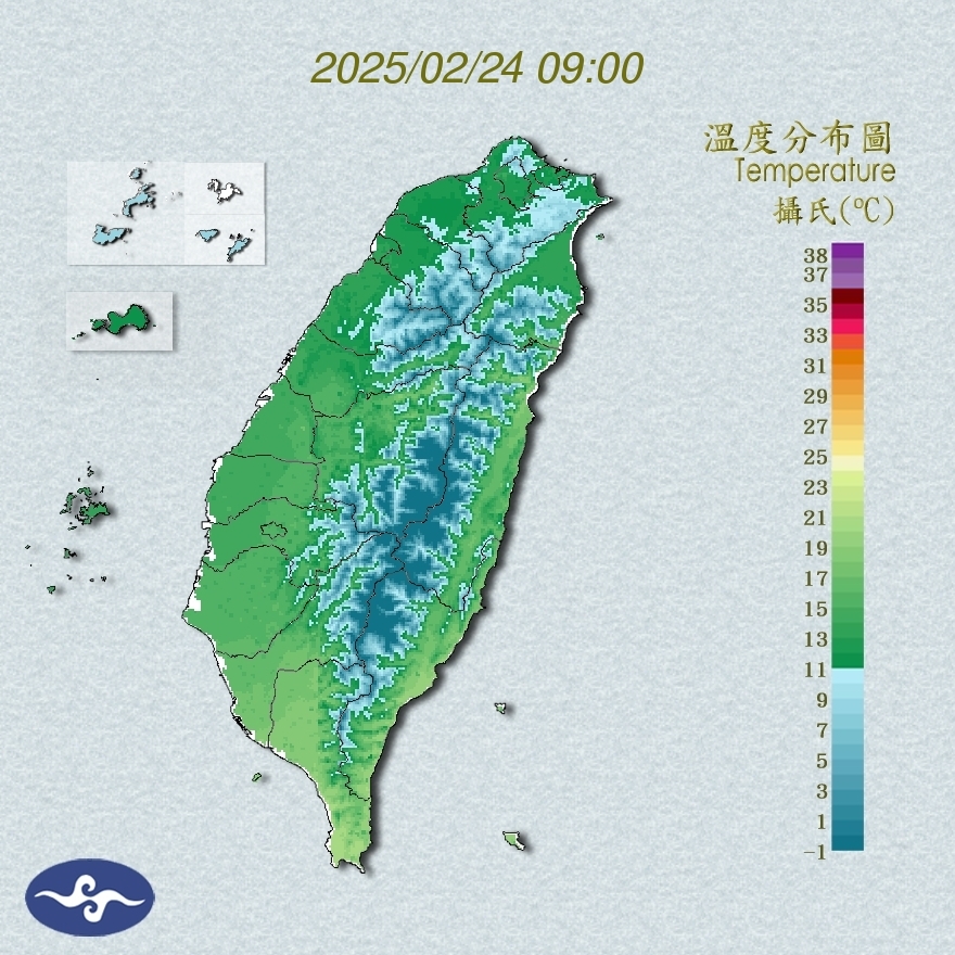 最後濕冷天「下探10℃」！林嘉愷曝「228連假天氣」：氣溫一天比一天高