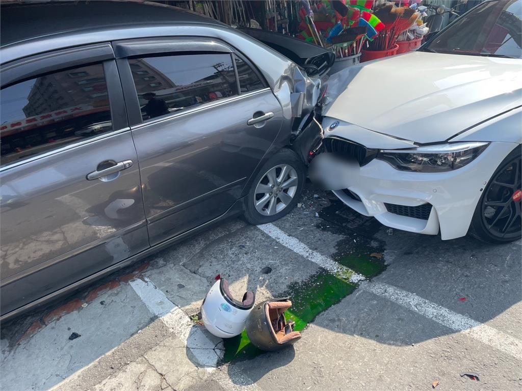 快新聞／又是酒駕出事！23歲男喝茫失控「連撞路邊11車」　現場慘況曝光了