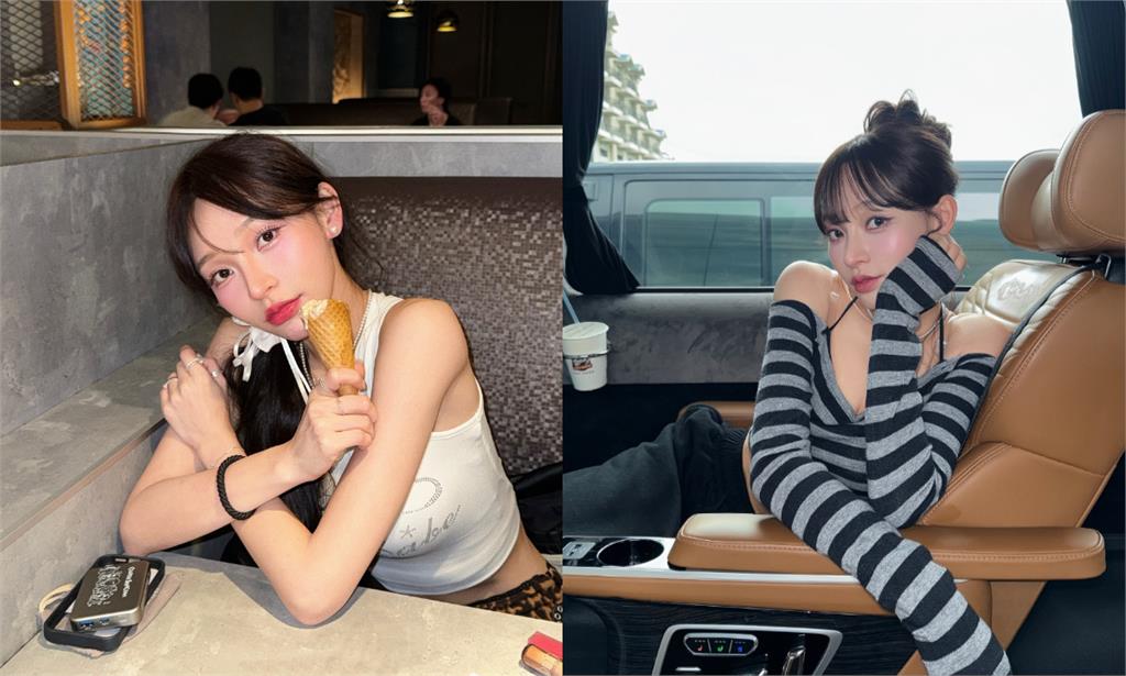 雪白正妹「外套全滑落」噴出內在！竟是林襄「超絕視角」網暈：香香的