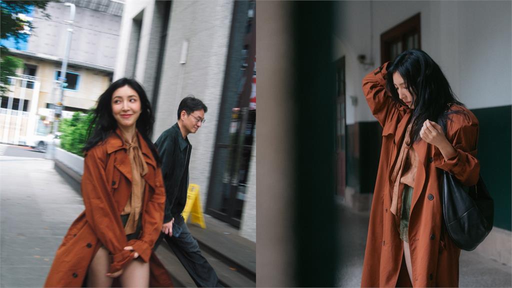 楊謹華辣穿「短褲+透膚黑絲」放送大長腿！網狂讚：完全不像48歲…真實面貌全被拍