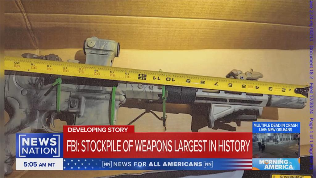 FBI查獲最大宗 美農場起出逾150枚自製炸彈
