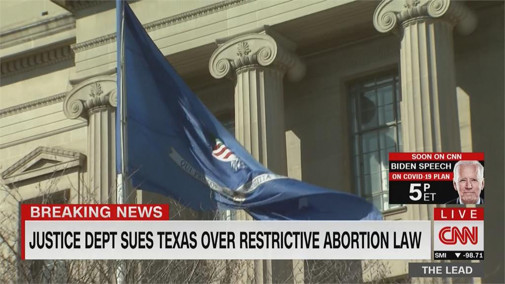 德州限制墮胎法上路　司法部提告違憲