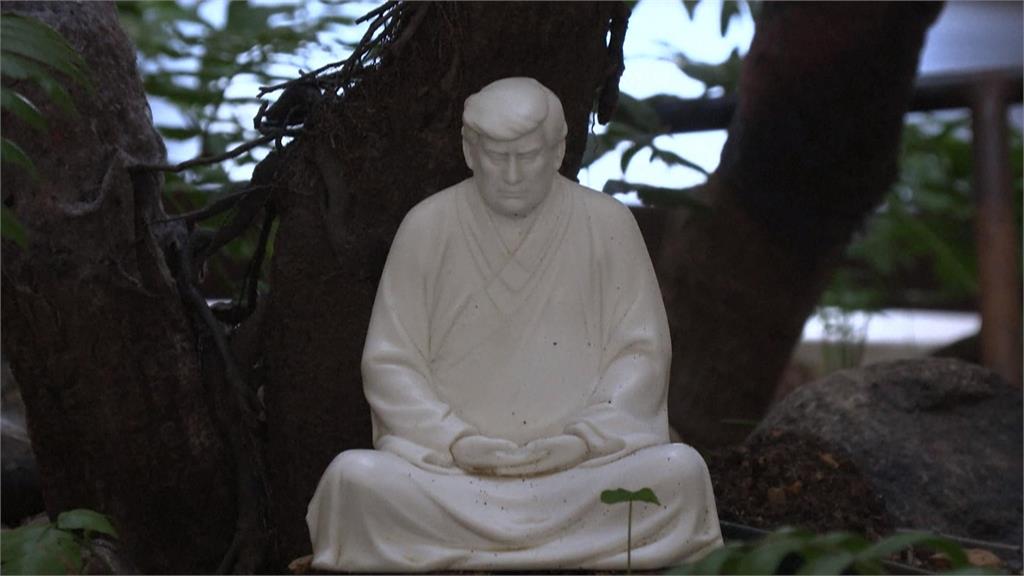 中國工匠工作坊「川普佛像」 賣出上百件!仿冒品流傳