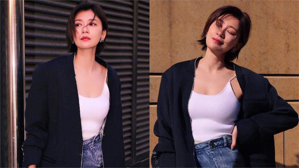 50歲賈靜雯「暗黑瑜珈褲」劇烈仰臥起坐!網一看「鏡反射外洩大寶貝」驚:好棒