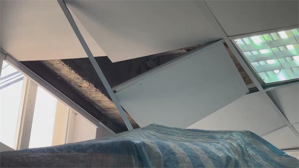電廠爆炸威力大　天花板垮　居民嚇哭：不要住這了