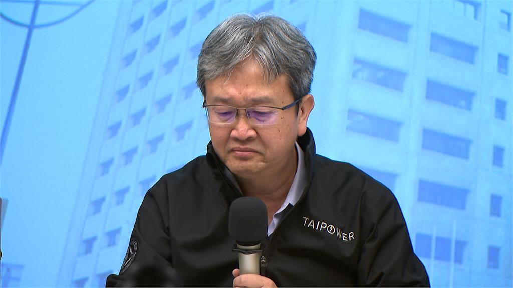 不辭了!留下來為台電負責 台電總經理王耀庭:去留交給新內閣決定