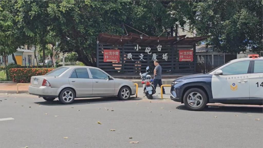 有影／轎車心虛拒檢多次逆向　撞飛騎車員警逃逸