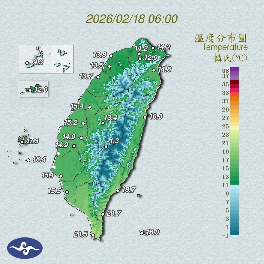 大年初二最低溫下探「1字頭」北台灣偏濕涼！專家：下週「這天」　再迎東北季風…