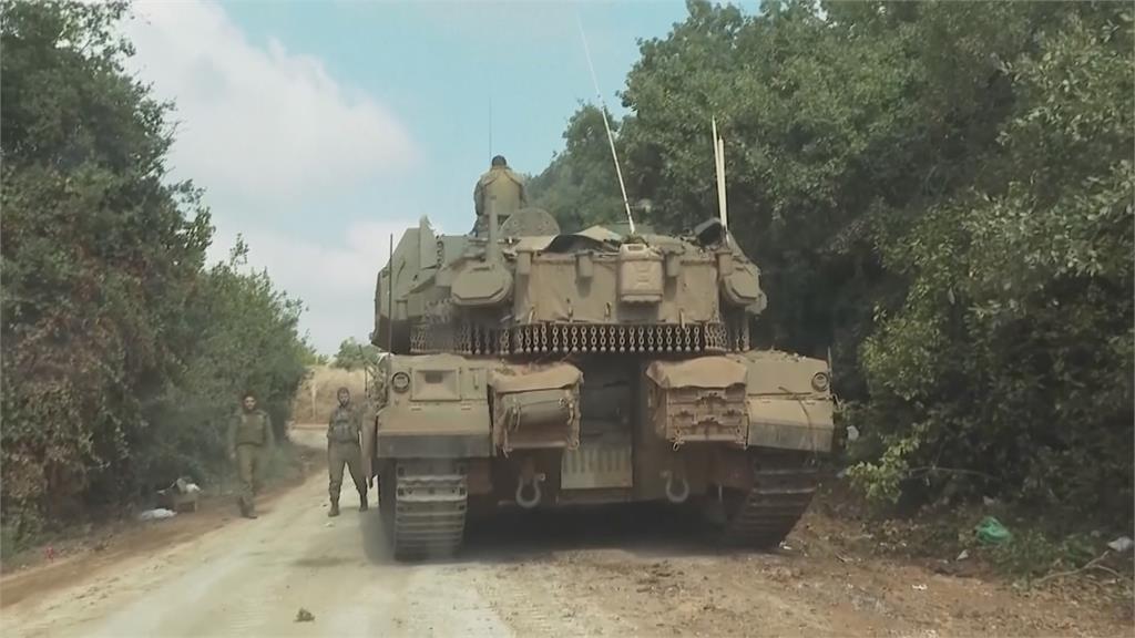 黎巴嫩真主黨發射火箭偷襲　以色列空襲反擊　派坦克進逼邊界