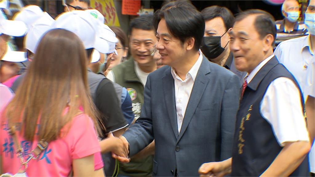 賴清德三重參拜為李坤城站台　重申居住政策