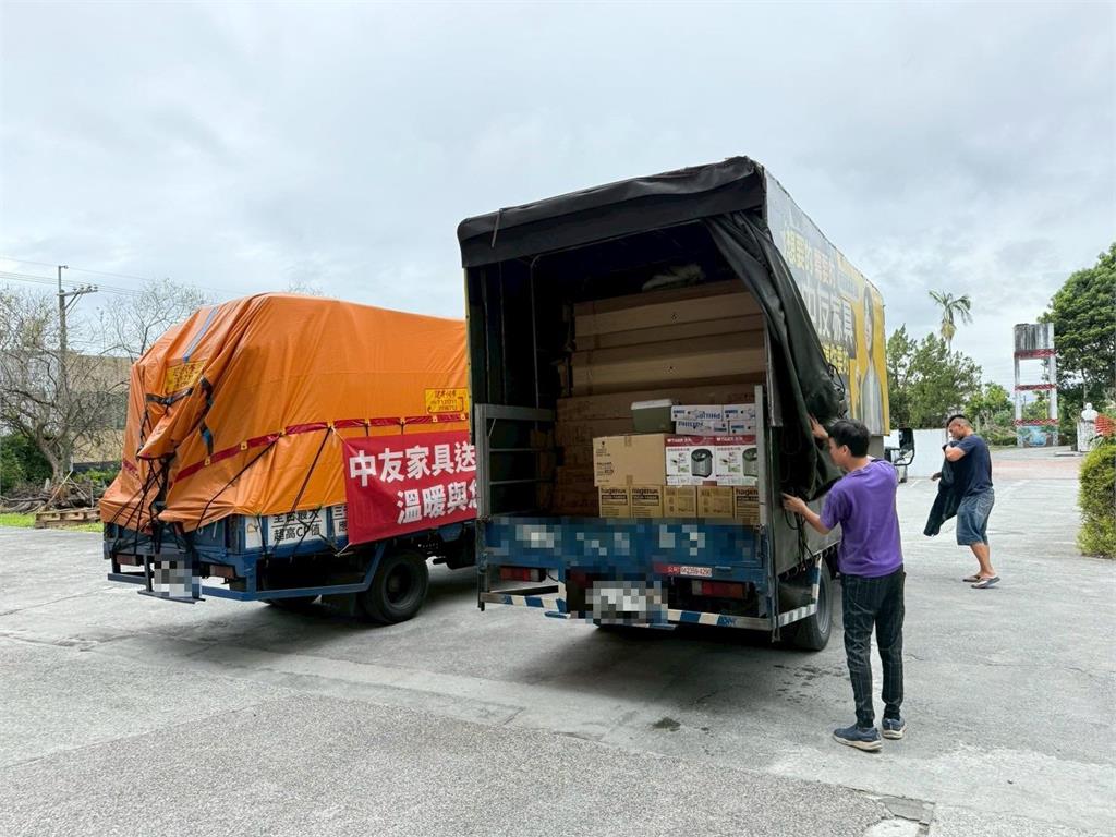 快新聞/協助花蓮部落重建家園 蘇巧慧媒介3廠商捐贈家具、家電