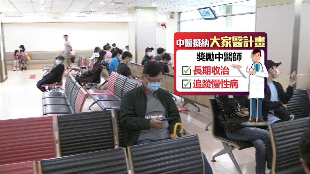 中醫師擬加入「大家醫計畫」 鼓勵追蹤三高患者