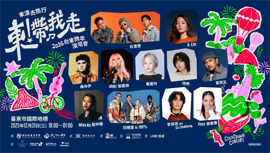 張惠妹領唱1小半讓台東跨年「封神」　用20萬資本額公司「吃3500萬」標案