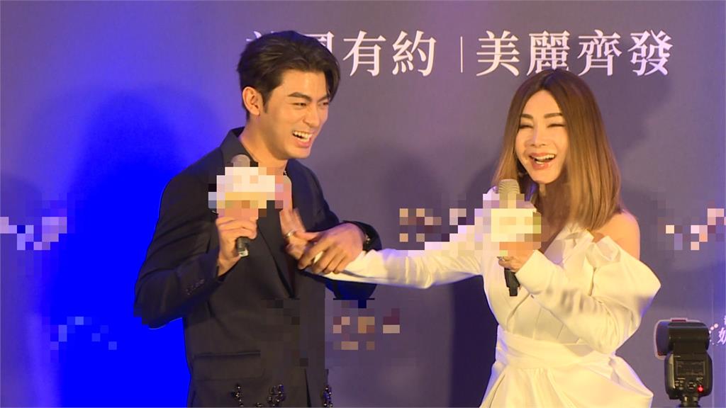 陳美鳳出席代言活動 演員徐愷驚喜「獻身」