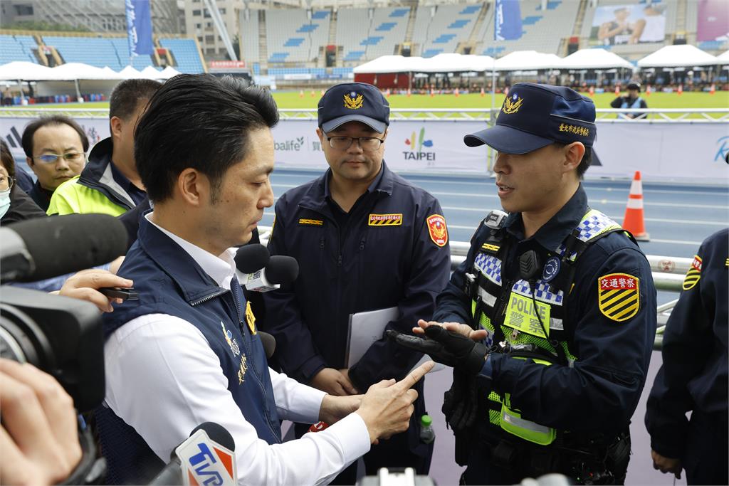 快新聞／防堵模仿犯！台北馬拉松如臨大敵　李西河統籌693警力、蔣萬安親視察