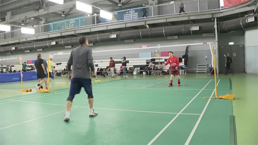 最高齡羽球選手! 104歲羽球老頑童參戰世壯運