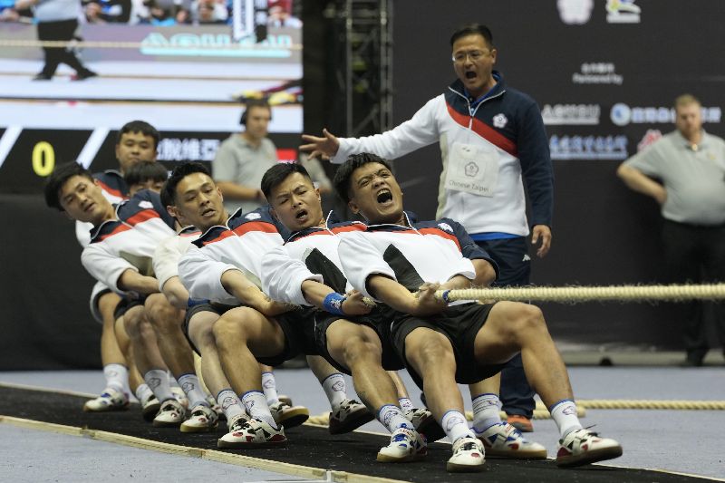 綜合/台灣女將太威了!勇奪世界室內拔河錦標賽女子500公斤級冠軍!完成四連霸