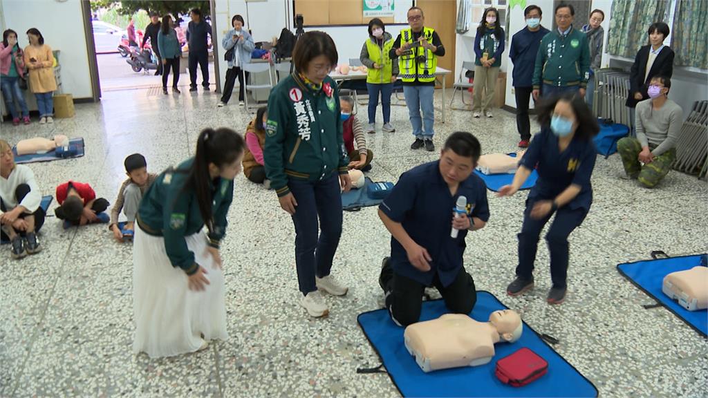 曝姐姐寒冬睡夢中猝死　鄭家純合體黃秀芳推廣CPR